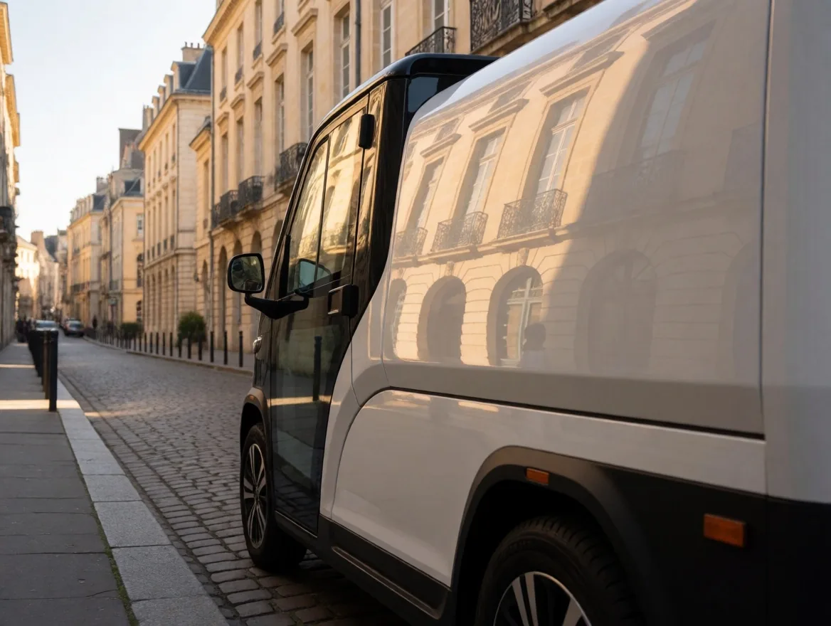 Véhicule éco-responsable de Fresumi Nettoyage à Nantes