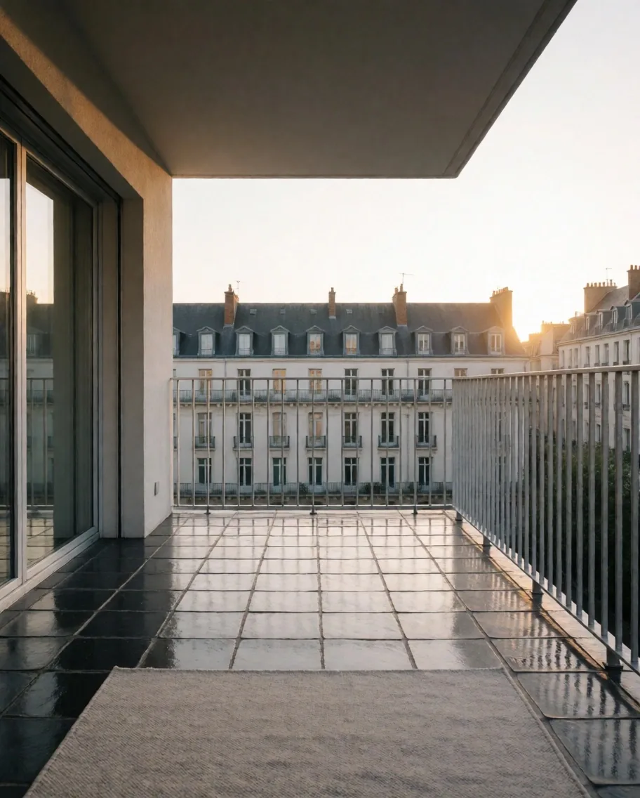 Terrasse nettoyée et démoussée, prête pour les beaux jours
