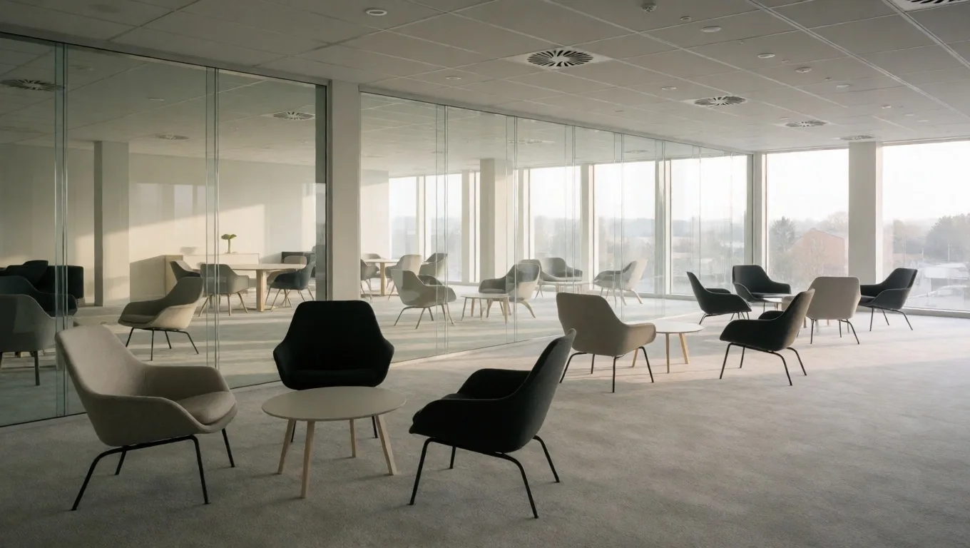 Bureau lumineux et entretenu à Nantes